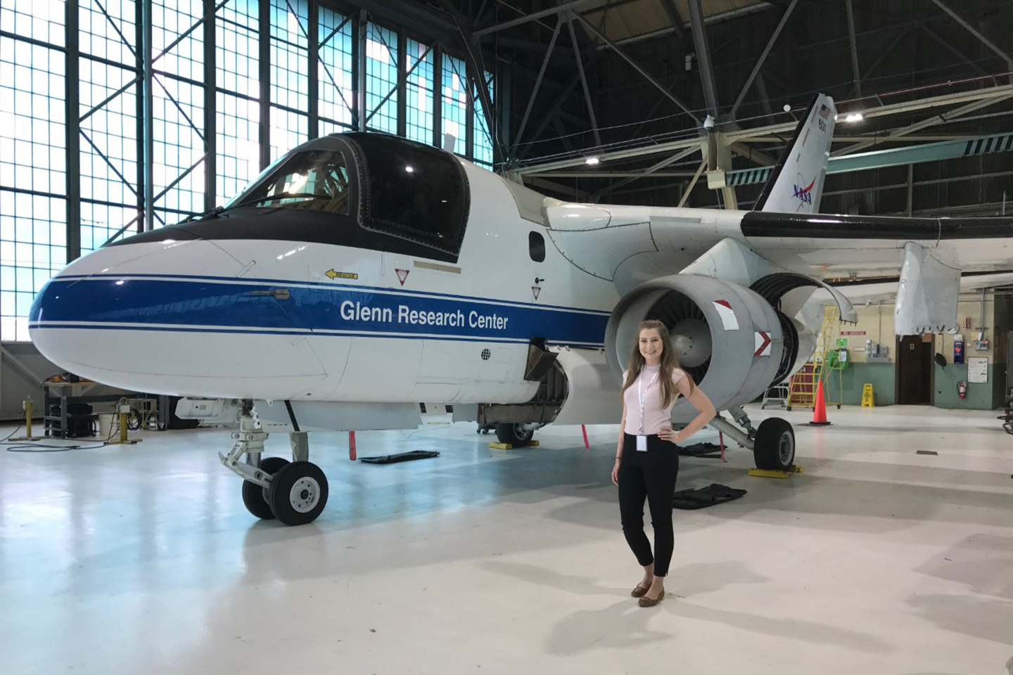 NASA Intern Ashley Weiss